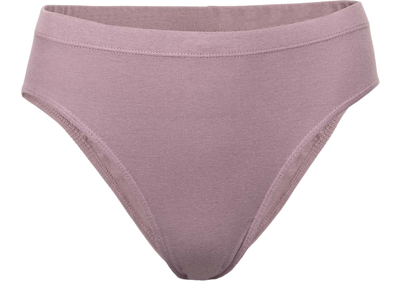Living Crafts Bio-Damen-Taillen-Slip "JADE" ohne Seitennähte, mauve, Gr. 44/46