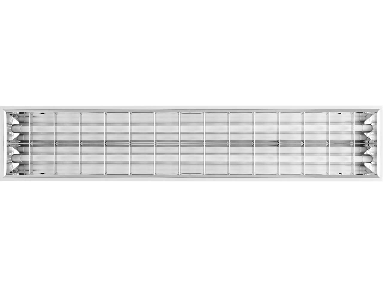 REV LED-Aufbauleuchte "PROFILINE" LM austauschbar, 152 cm, 2x23 W, weiß
