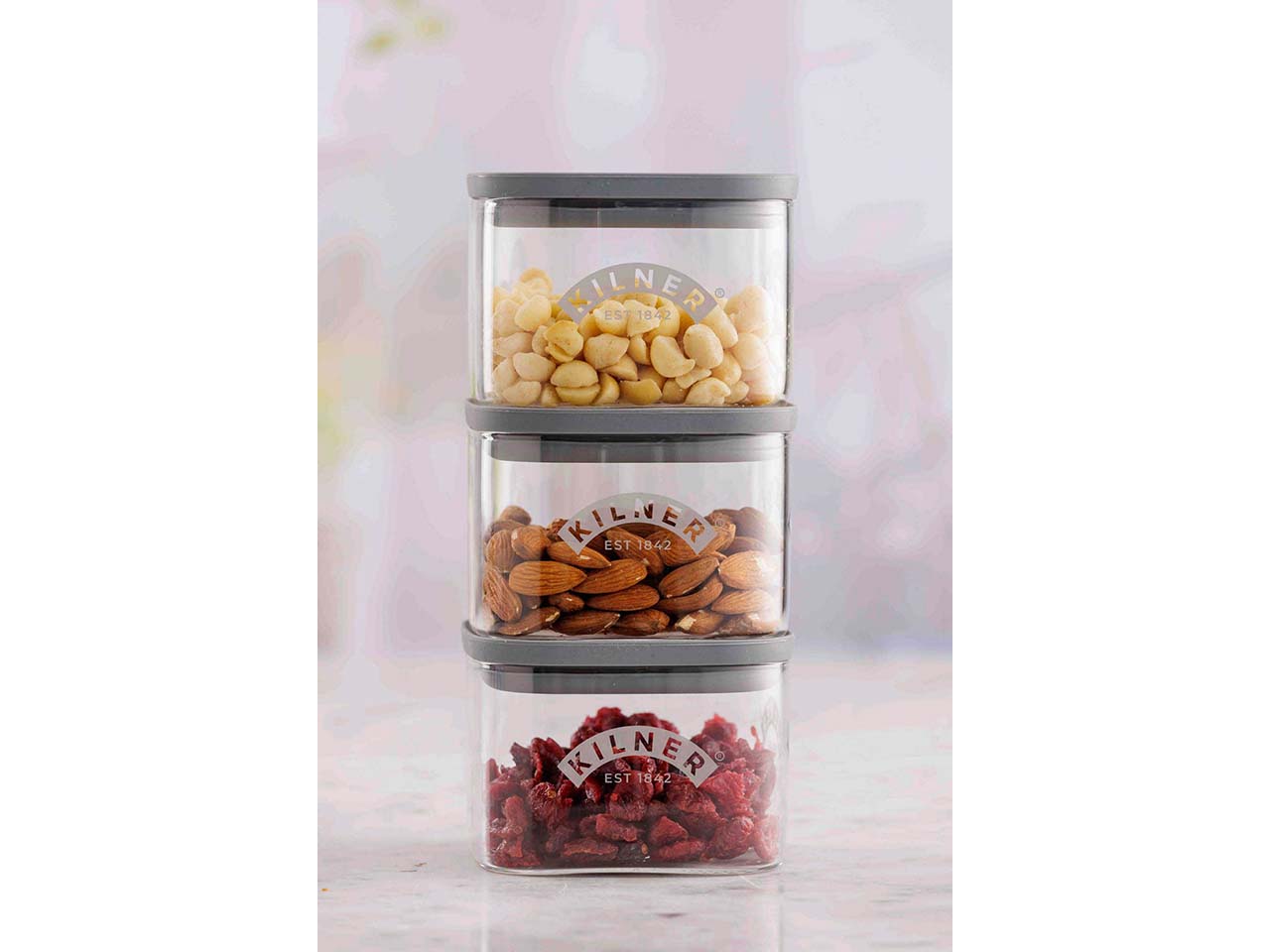 KILNER Vorratsglas "Fresh Storage" quadratisch, 500 ml