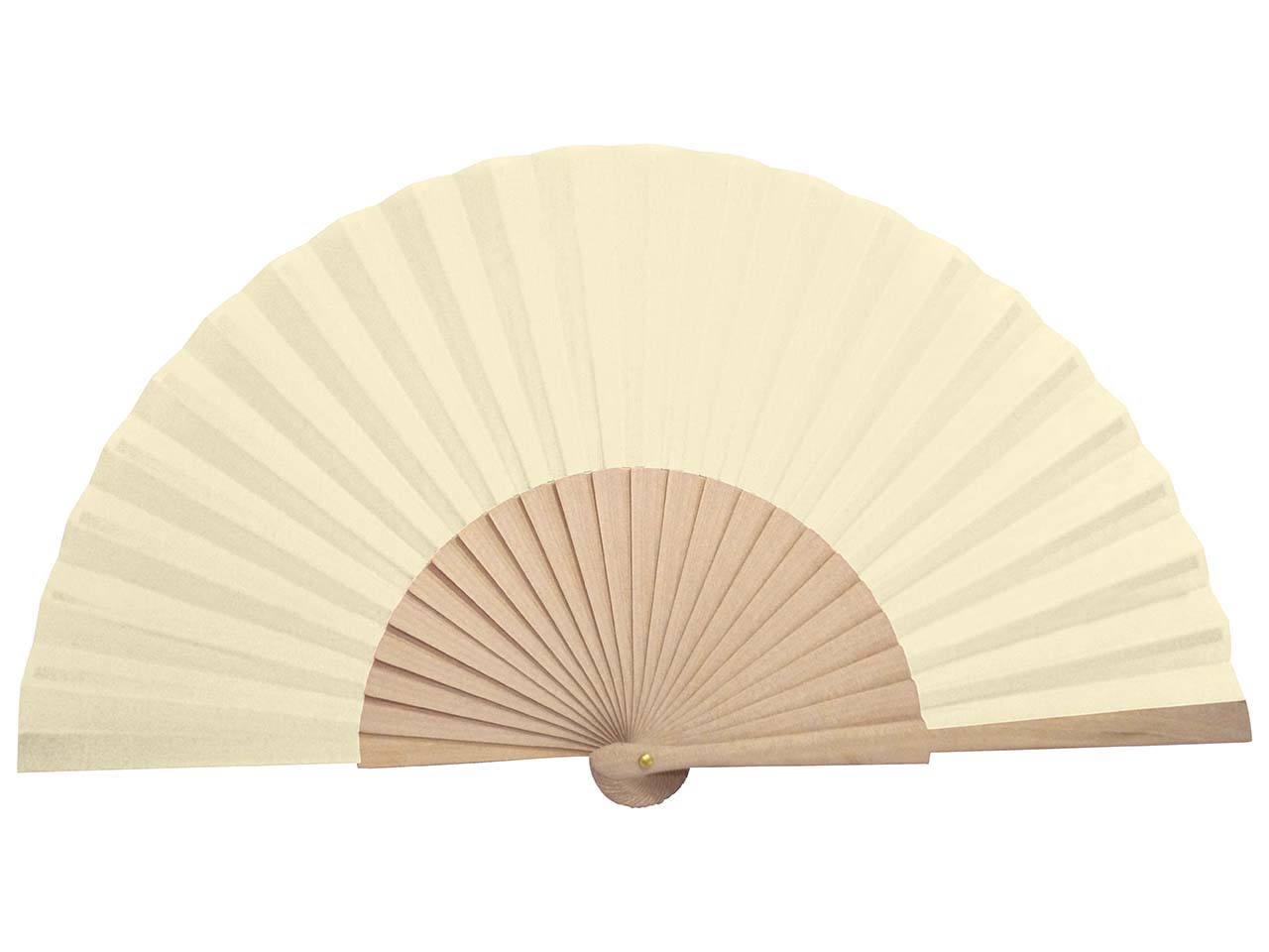 Holzfächer 'Madeira' beige Pantone 7499 C