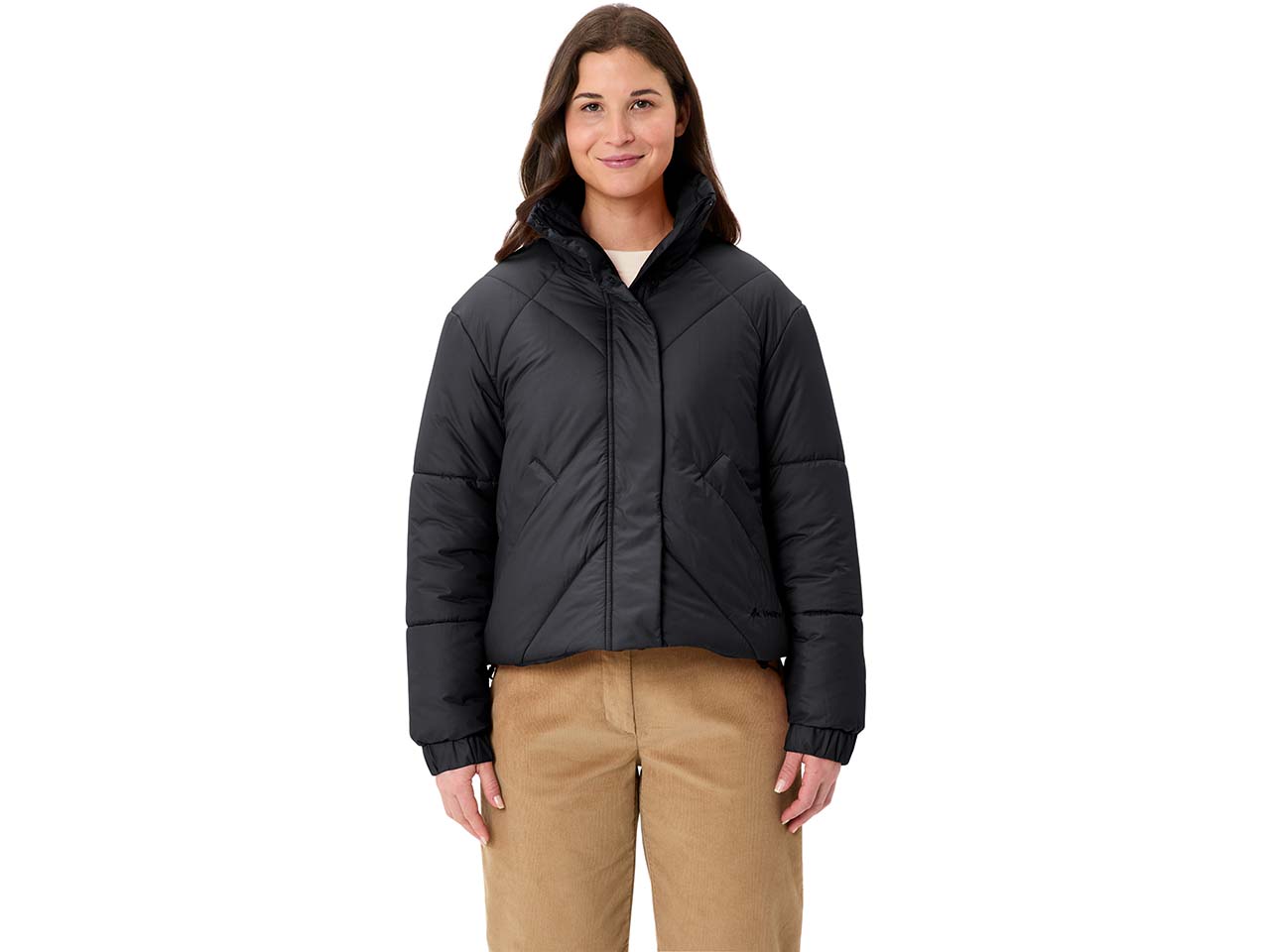 VAUDE Damen-Steppjacke 'Najun' mit Stehkragen, black, Gr. 42