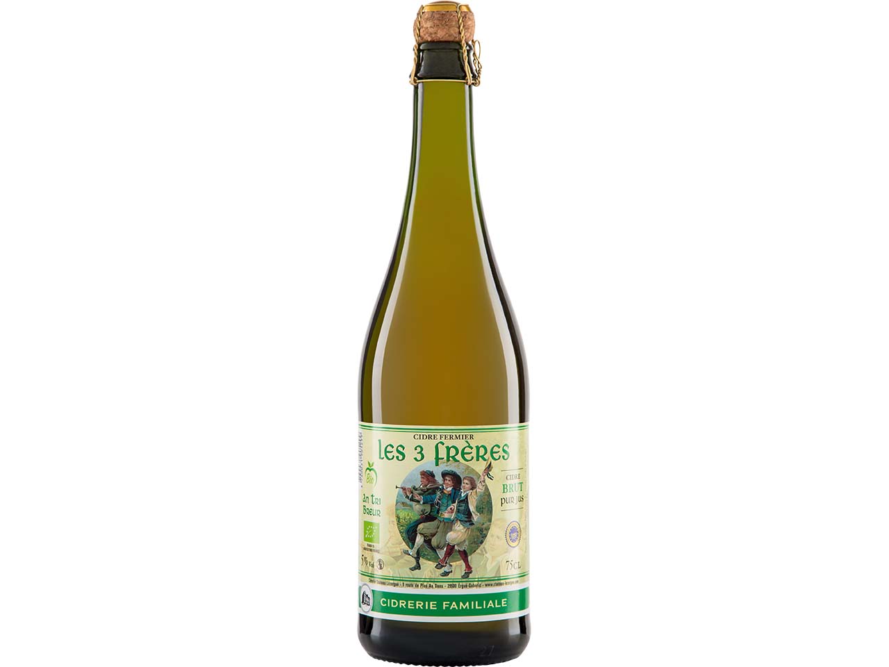 Bio-Weinpaket "Pfiffig" mit Cidre und Perlwein, 3 x 0,75 l