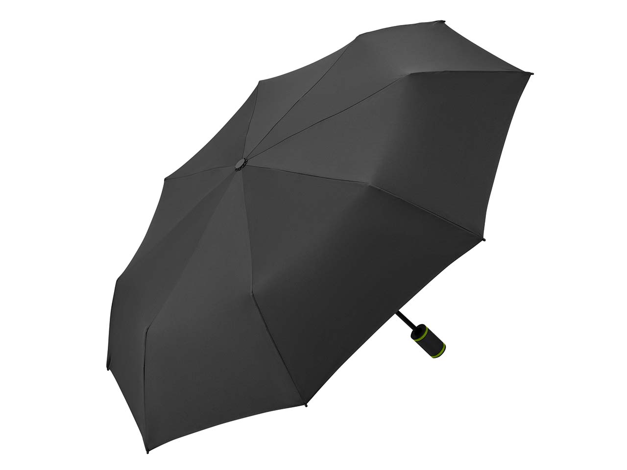 FARE Taschenschirm AOC "Mini Style"  mit Doppelautomatik, schwarz-limette