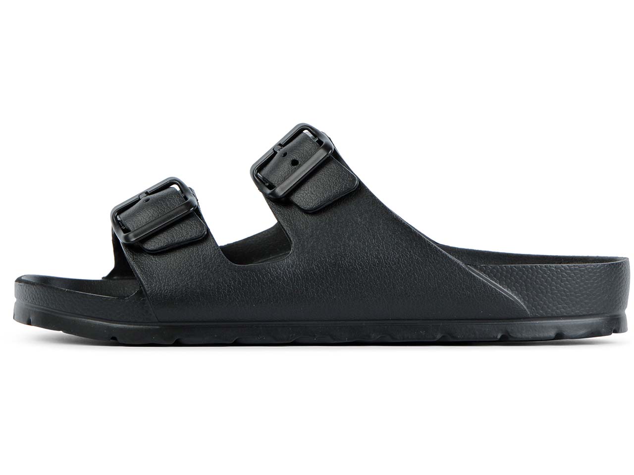 GRAND STEP SHOES Hausschuh/Pantolette "POOL TWO BUCKLE" aus EVA, black, Gr. 38