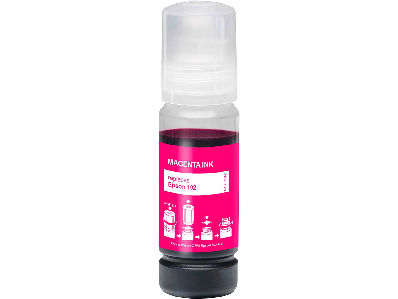 memo Tinte ersetzt Epson 102 magenta