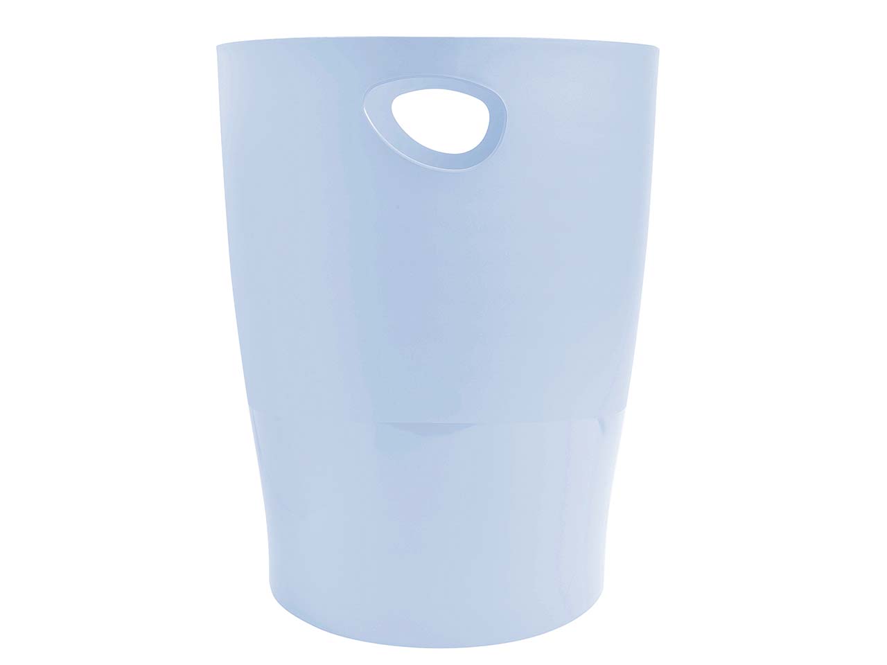 8 Exacompta Papierkörbe Ecobin "Aquarel", 15 l, pastellblau