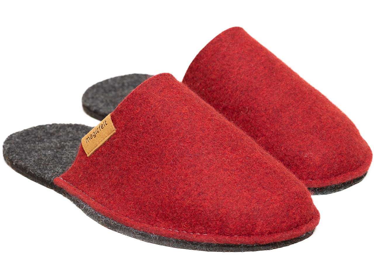 Magicfelt Hausschuhe "Travel 2.0" red, Gr. 44/45