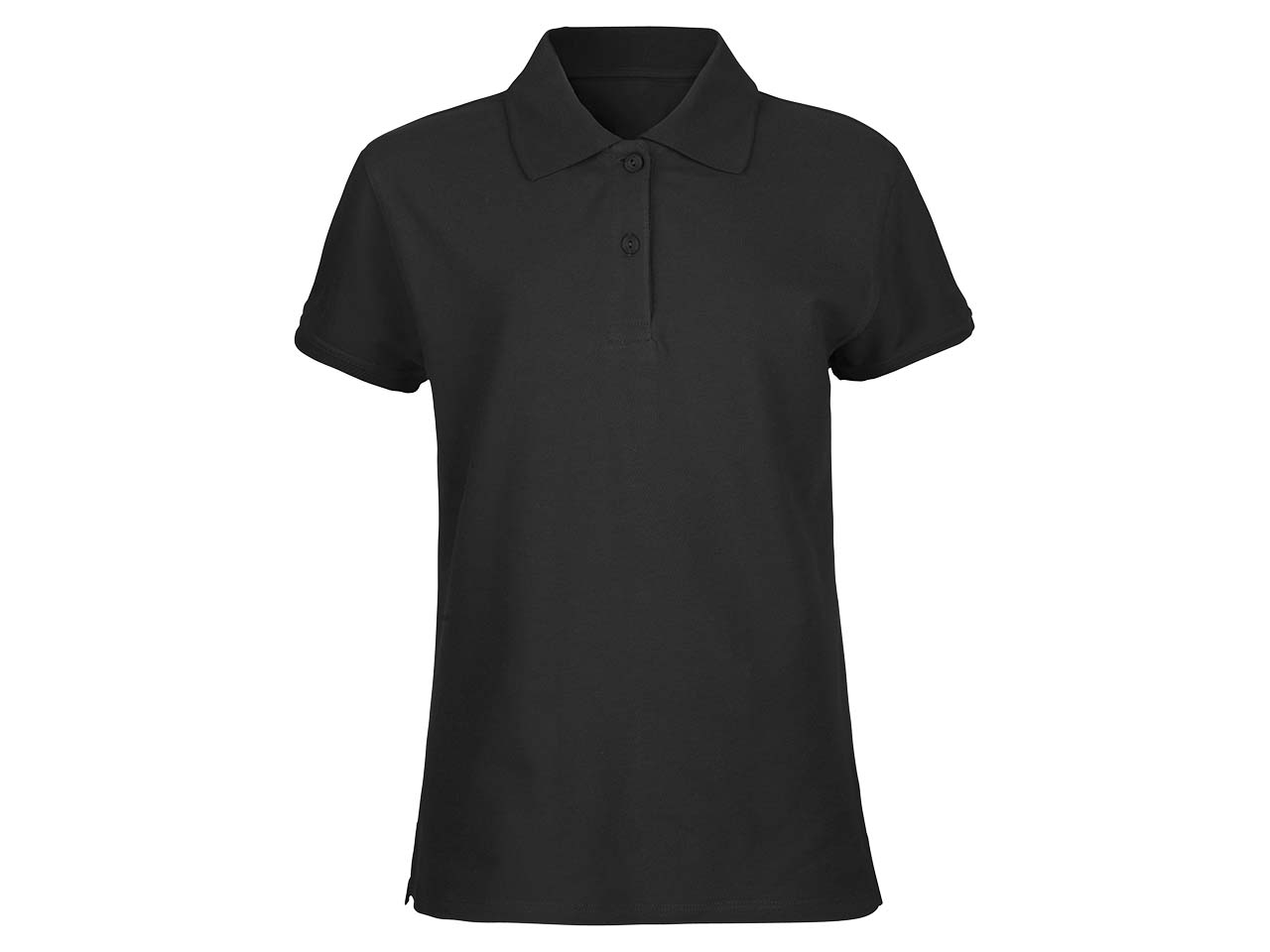 Neutral Bio-Damen-Poloshirt, 235 g/m² schwarz, Gr. L