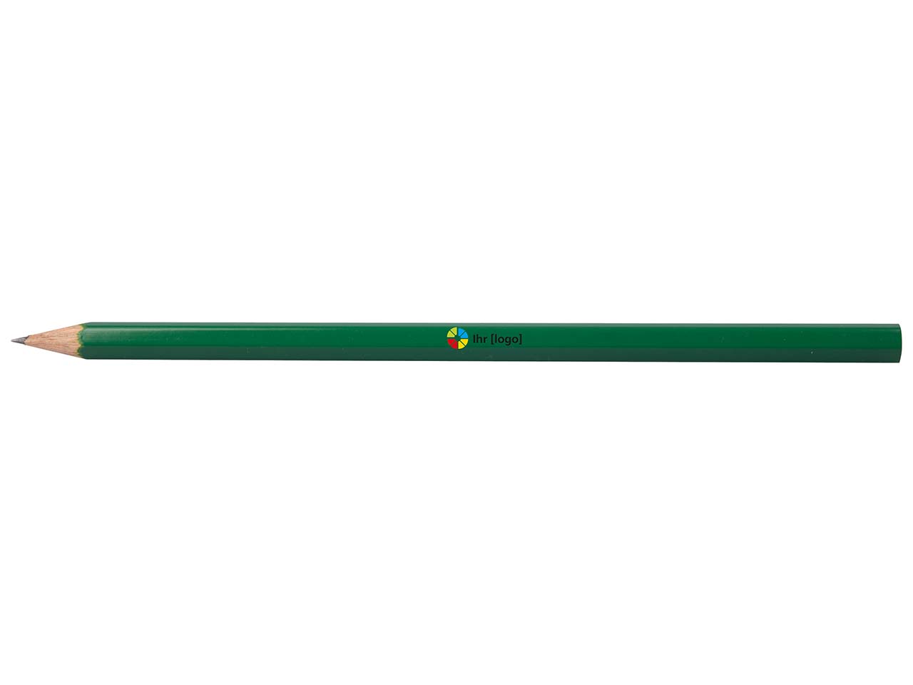 FSC-zertifizierter Bleistift 6-eckig 17,5 cm, lackiert nach Farbtabelle