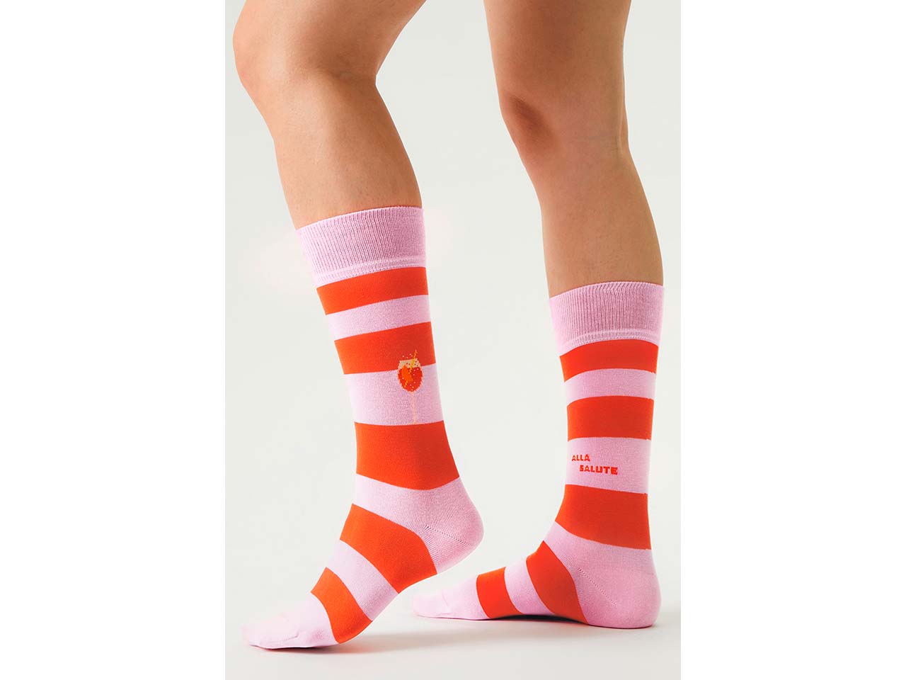 von Jungfeld Bio-Socken 'Alla Salute', pink lavender, Gr. 43/46