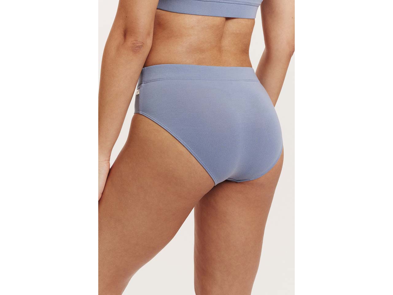 tranquillo Damen-Slip "Pennyy" im klassischen Bikinischnitt aus Tencel, tempest blue, Gr.S