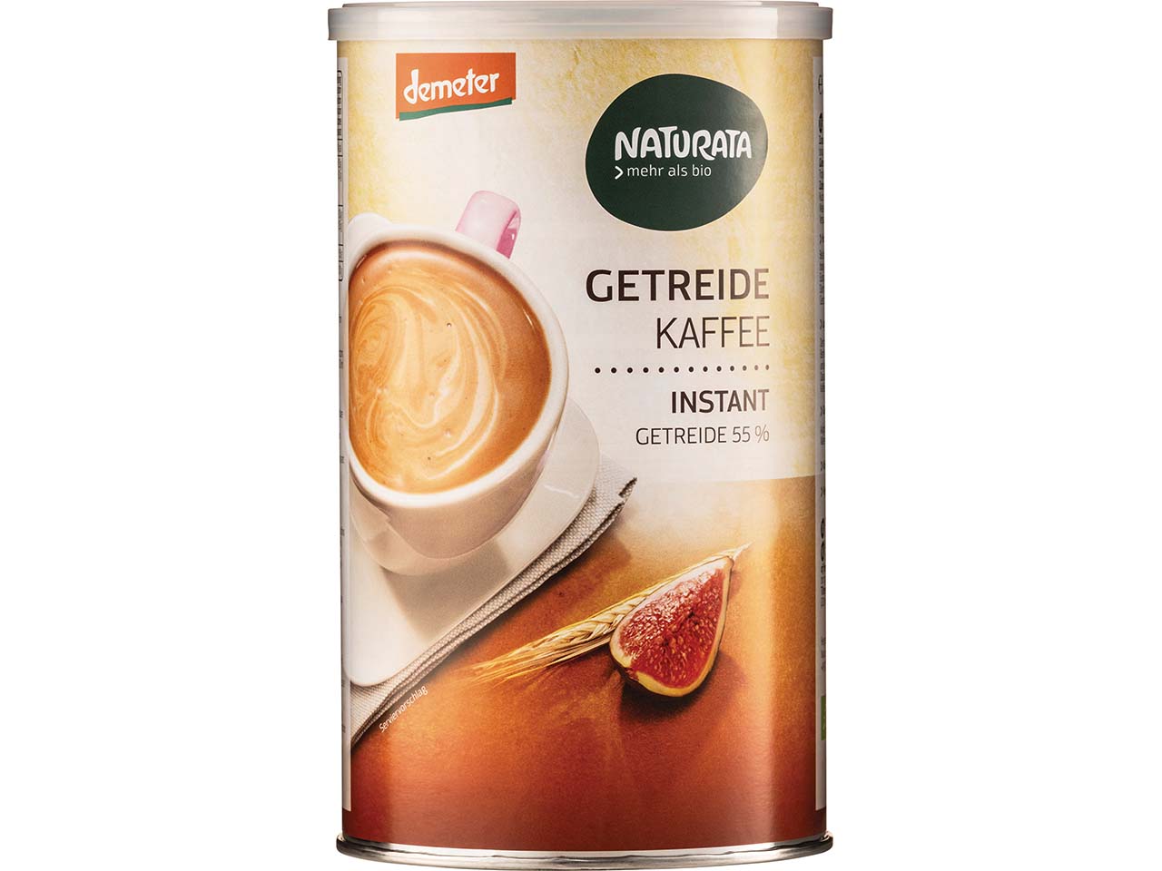 NATURATA Bio-Getreidekaffee, instant, in der Dose, 250 g