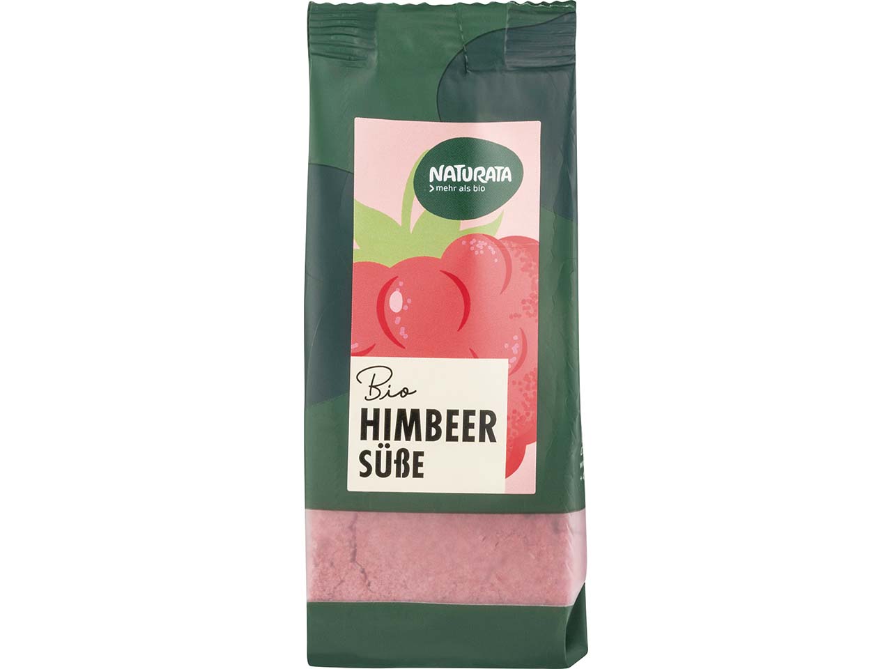NATURATA Bio-Himbeersüße (Reissüße mit Himbeerpulver), 55 g