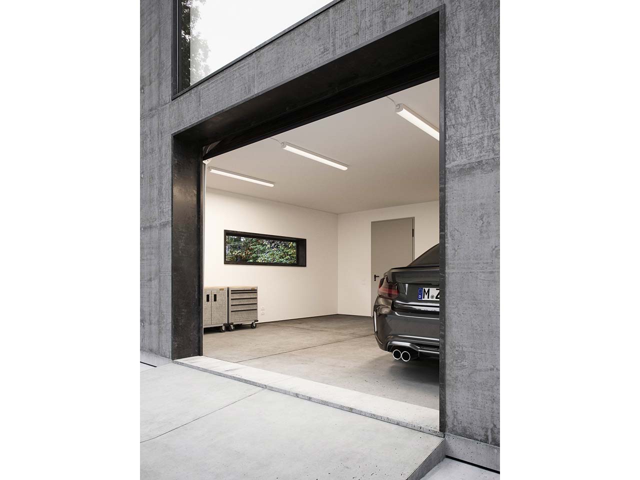 Nordlux Unterbauleuchte "Oakland 60 Double" weiß