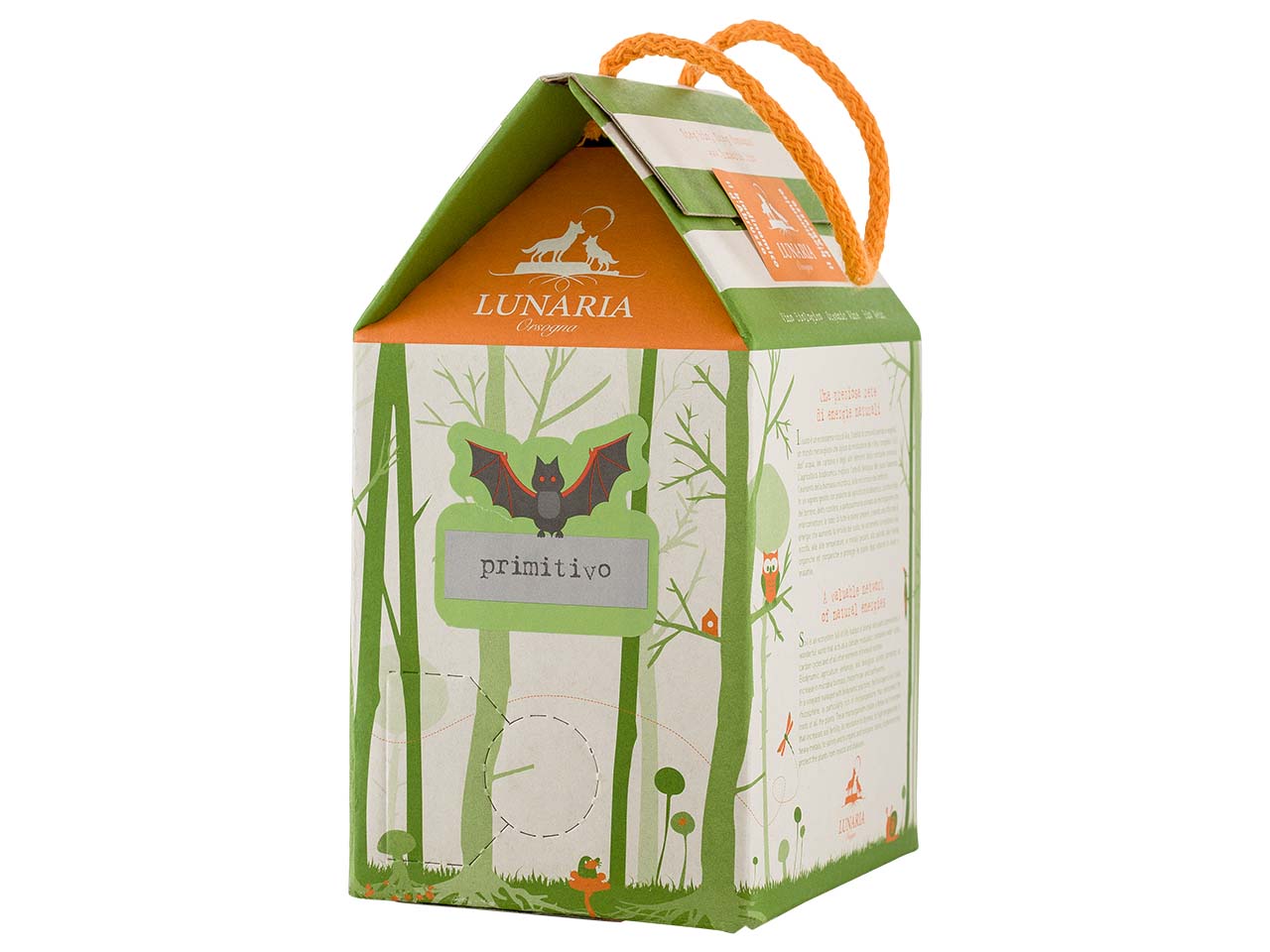 Bio-Rotwein "Terre D´Abruzzo" Primitivo IGP, Bag in Box 3 l