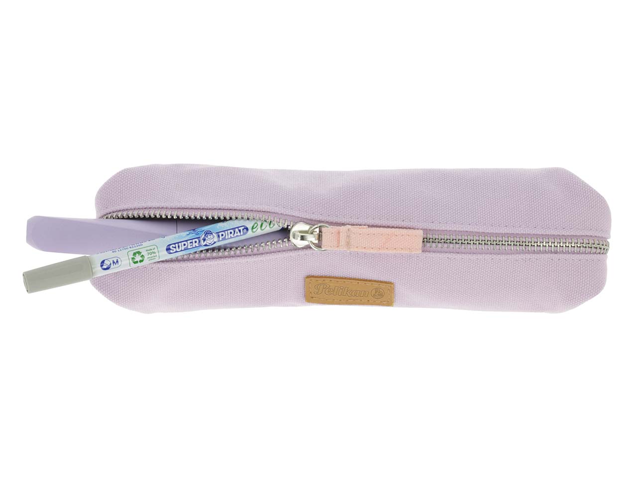 Pelikan Mäppchen "Faulenzer Eco Twist" aus 65 % RPET, lavender/apricot
