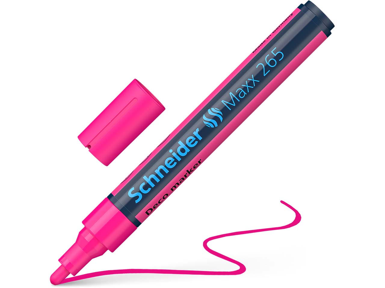 Schneider Kreidemarker "Maxx 265" mit Rundspitze 2-3 mm, pink