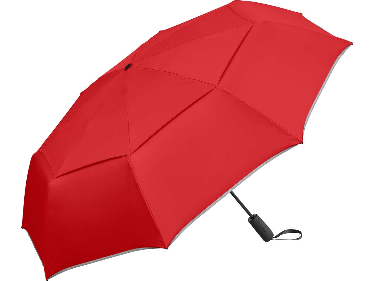 FARE Oversize-Taschenschirm AOC "Magic Windfighter 2.0" mit Doppelautomatik, rot wS