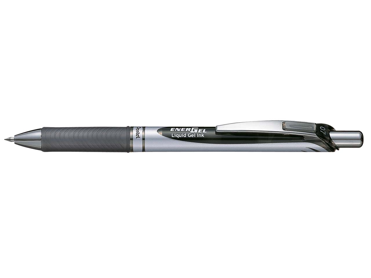 Pentel 'Recycology' Gelwriter schwarz 'Energel' BL77/0,35 mm mit Druckmechanik