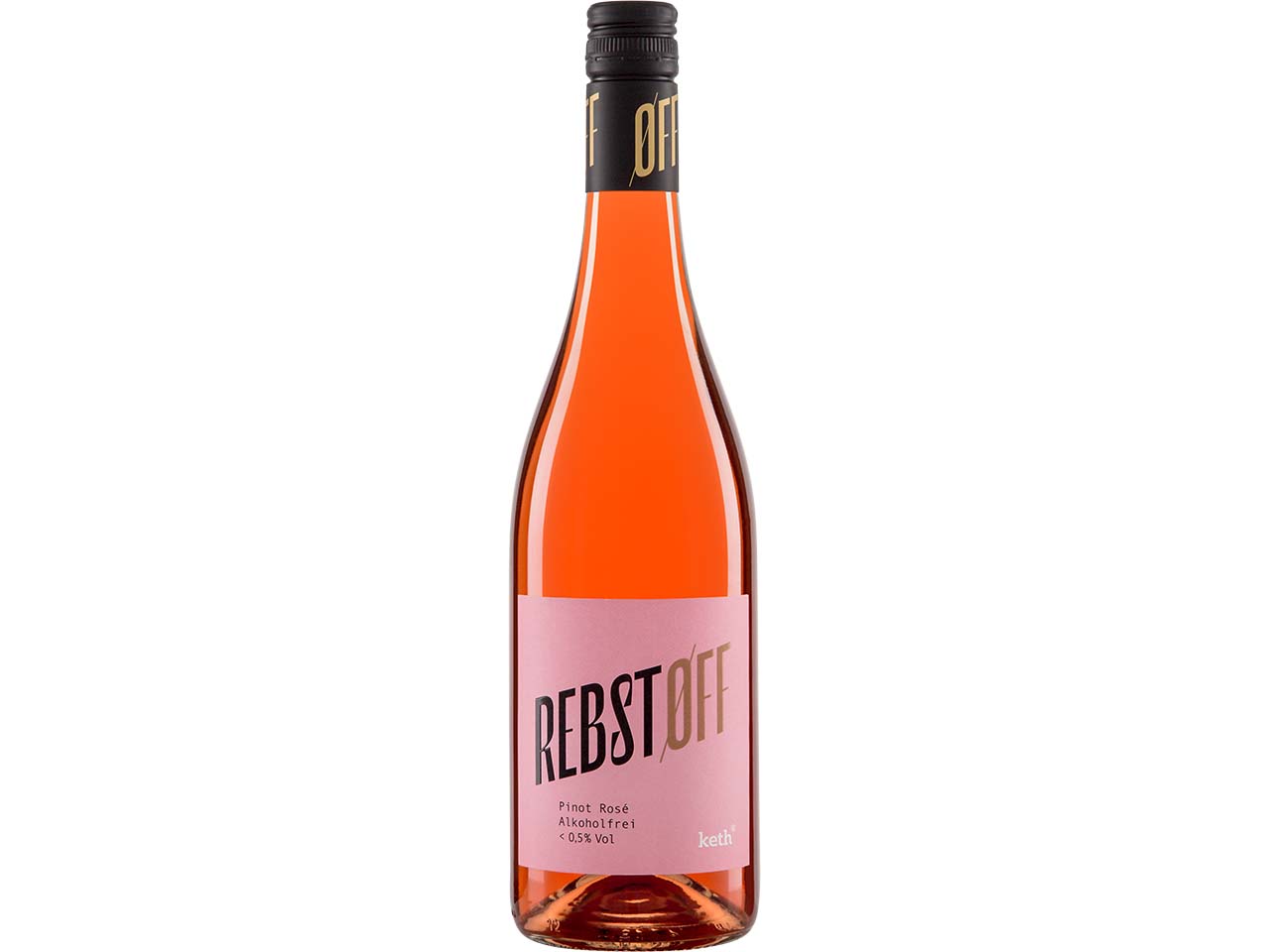Bio-Rosé REBSTOFF Pinot Rosé, alkoholfrei, 2025 Keth, 750 ml