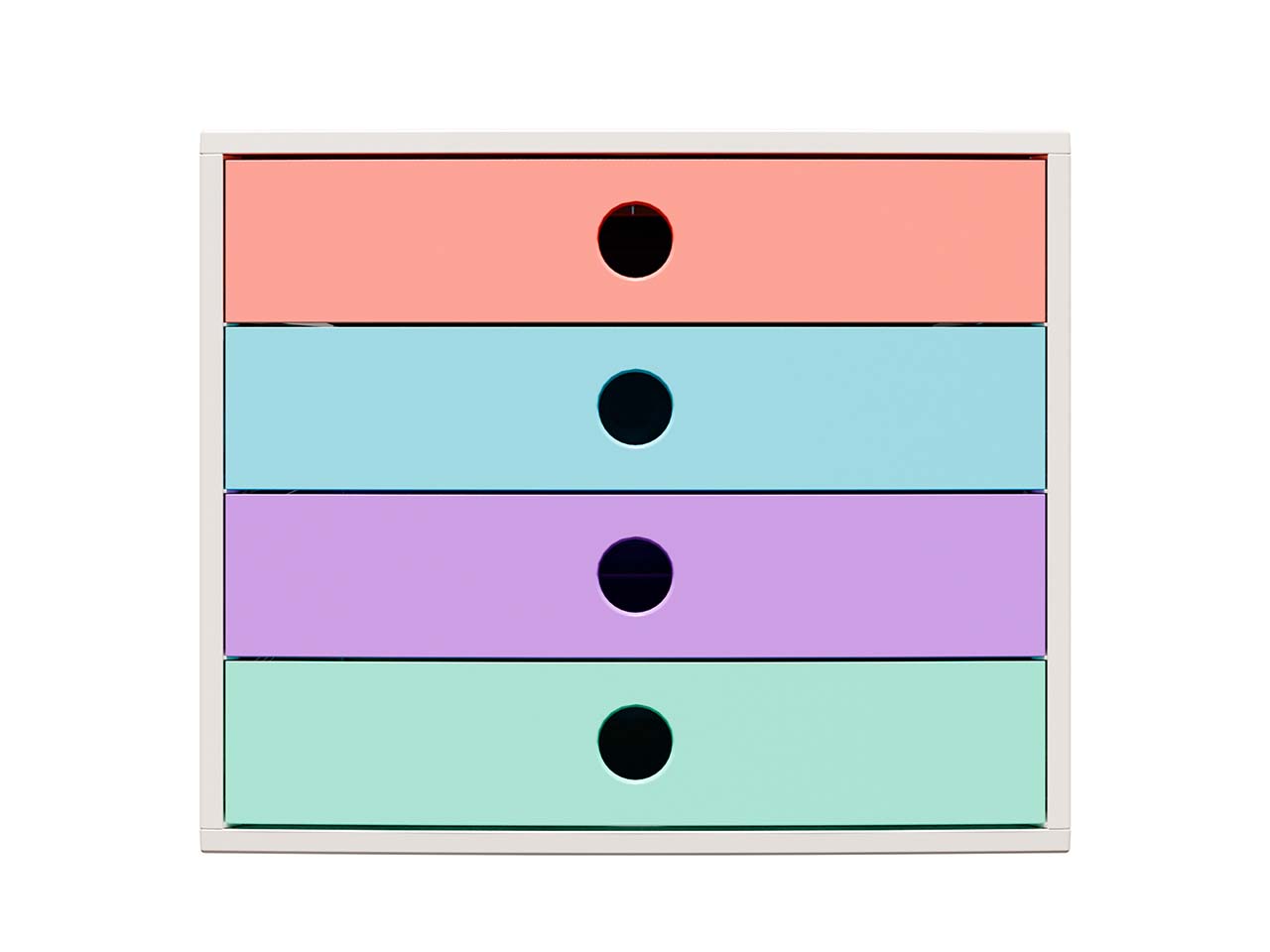 Exacompta Schubladenbox Filibox "Candy Tidy", DIN A4+, sortiert