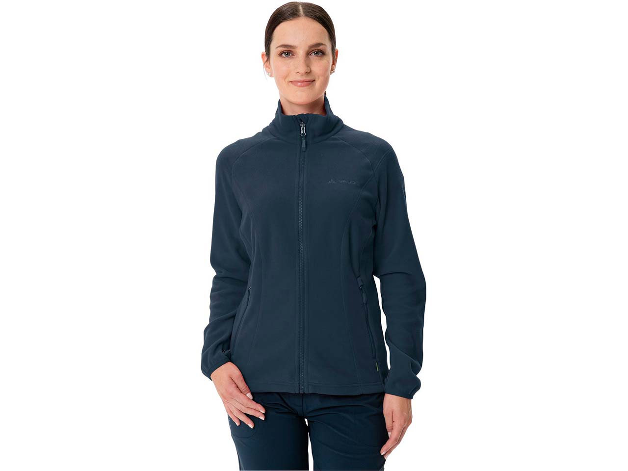 VAUDE Damen-Fleecejacke 'Rosemoor II' mit Stehkragen, dark sea, Gr. 38