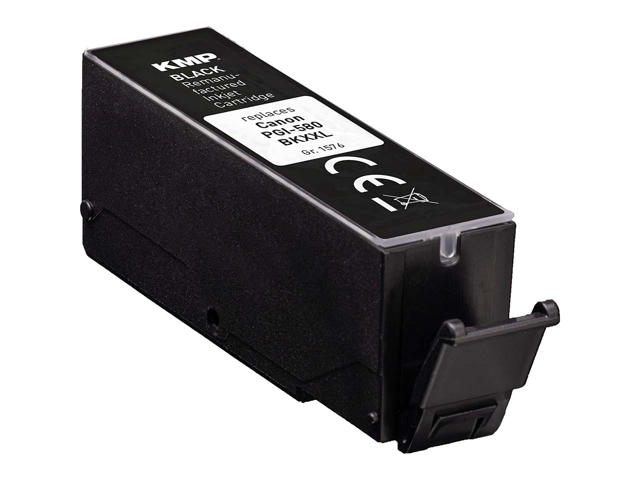 KMP Tintenpatrone ersetzt Canon PGI-580PGBK XXL schwarz