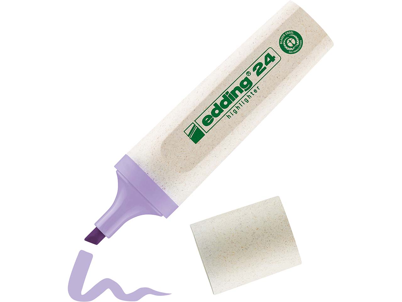 edding Textmarker "24 EcoLine Highlighter" pastellviolett