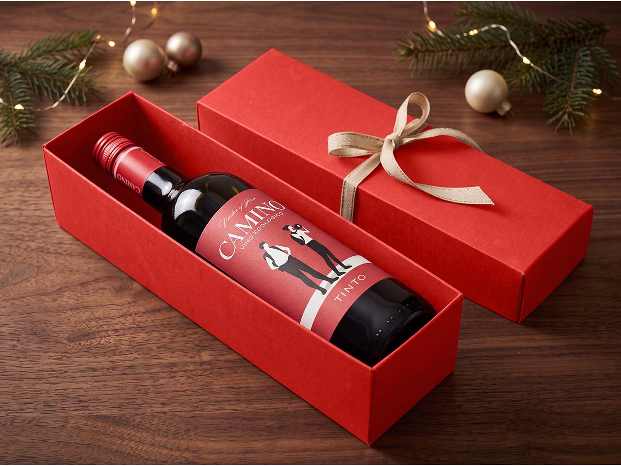 Bio-Rotwein Vino de Espana Irjimpa "Camino Tinto", 750 ml, in Geschenkverpackung
