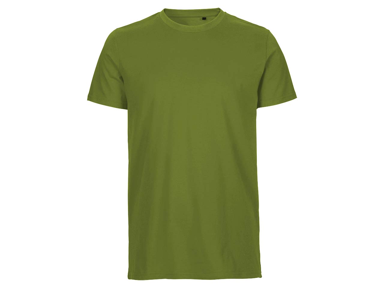 Neutral Bio-Herren-T-Shirt mit Rundhalsausschnitt military, Gr. S