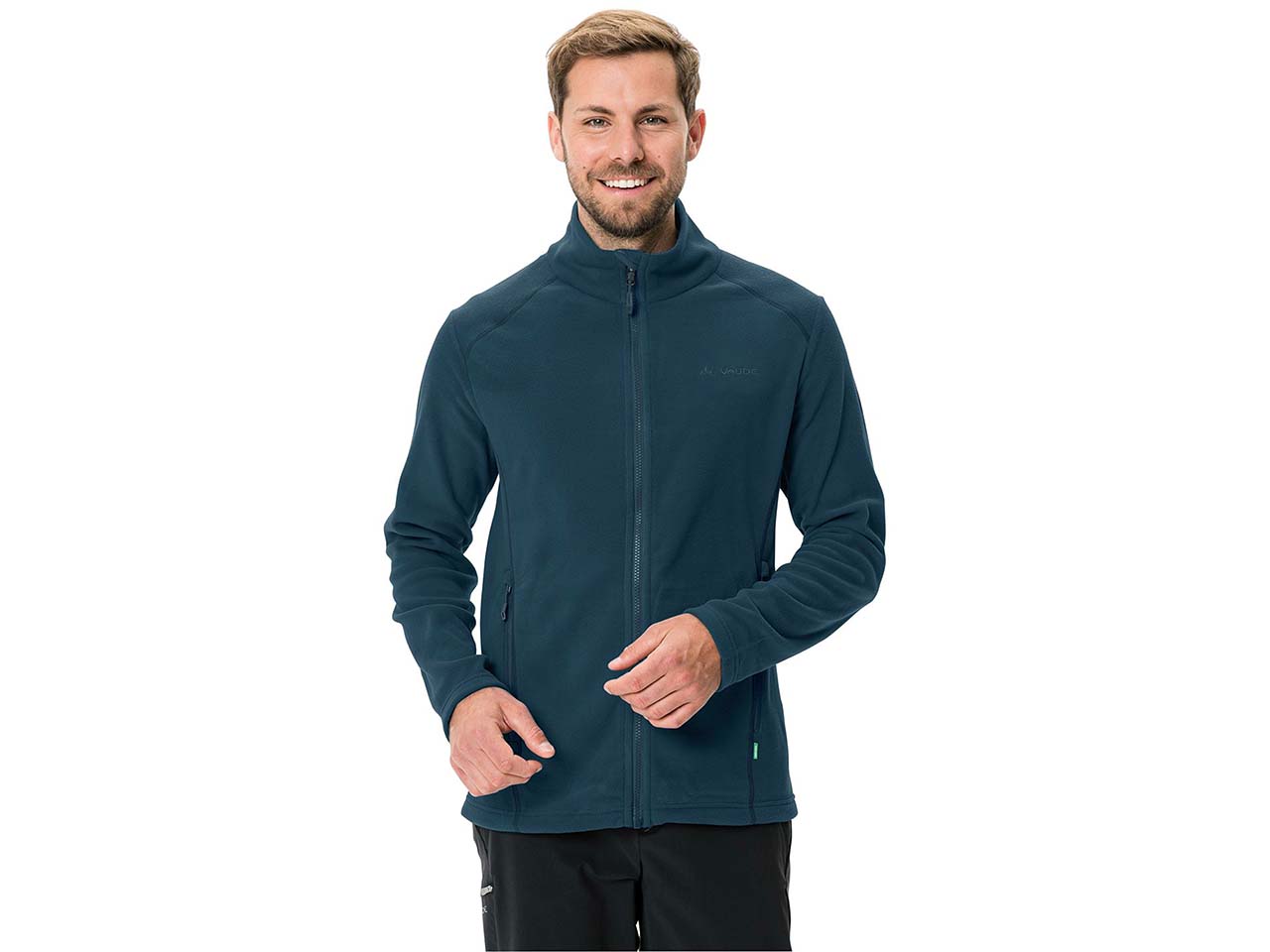 VAUDE Herren-Fleecejacke "Rosemoor II" mit Innenfleece, dark sea, Gr. XXL