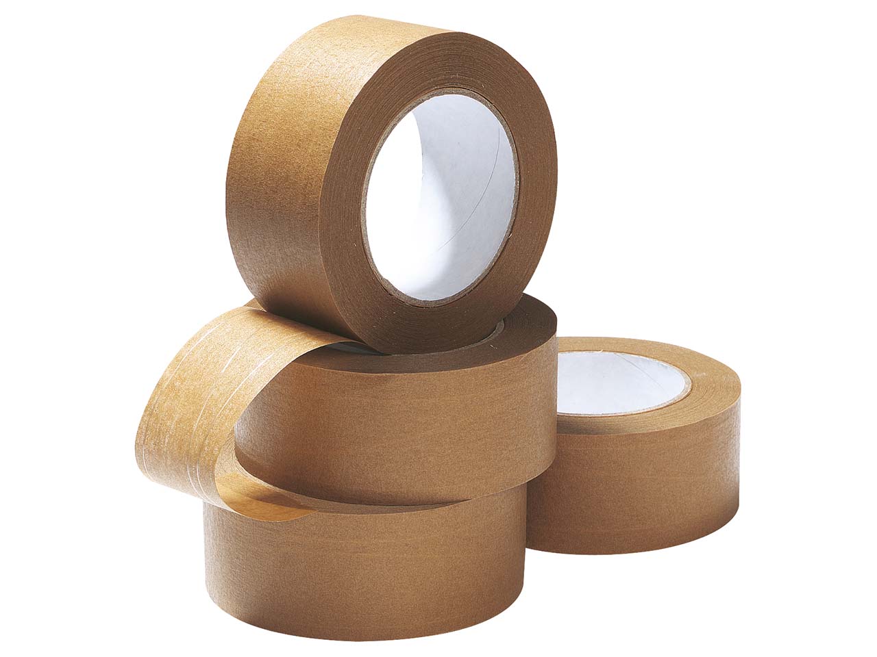 Natron-Kraftpapier-Packband "Top-Craft" 50 mm x 50 m fadenverstärkt mit Leinen