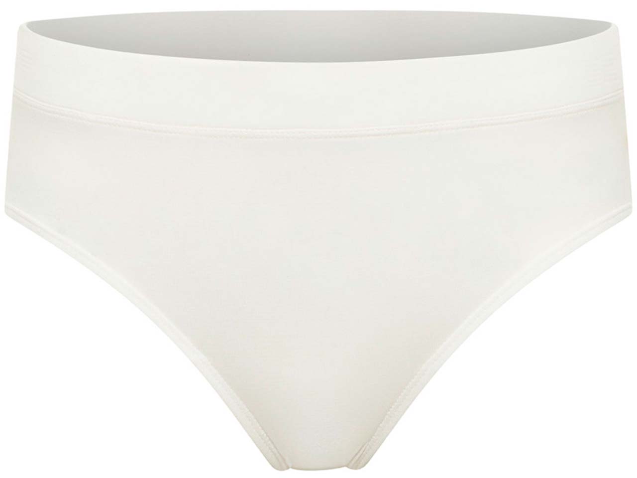 tranquillo Damen-Slip "Pennyy" im klassischen Bikinischnitt aus Tencel, white, Gr. M