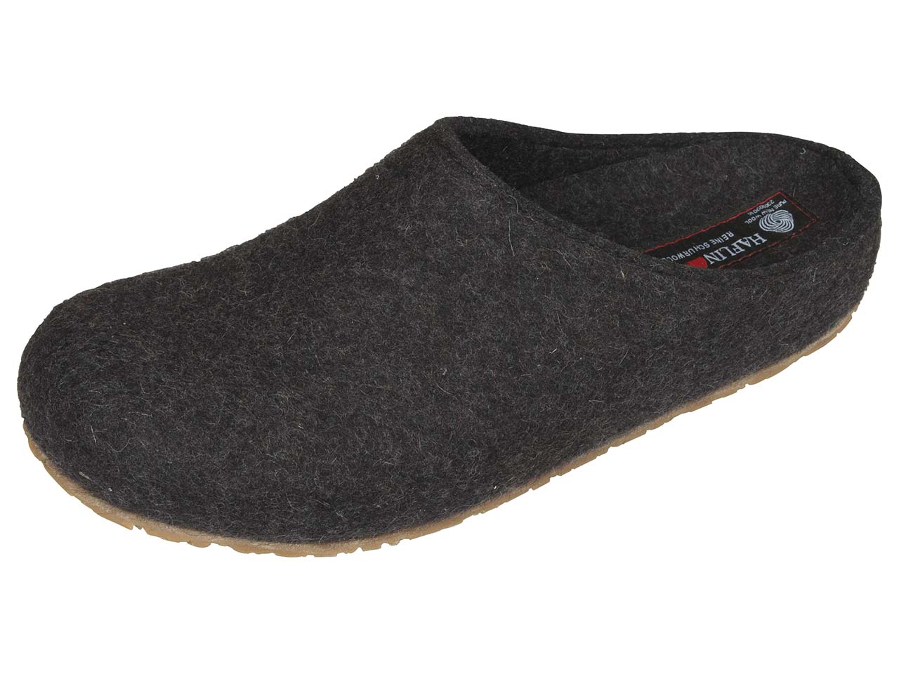 Haflinger Hausschuhe "Grizzly Michl" graphit, Gr. 42
