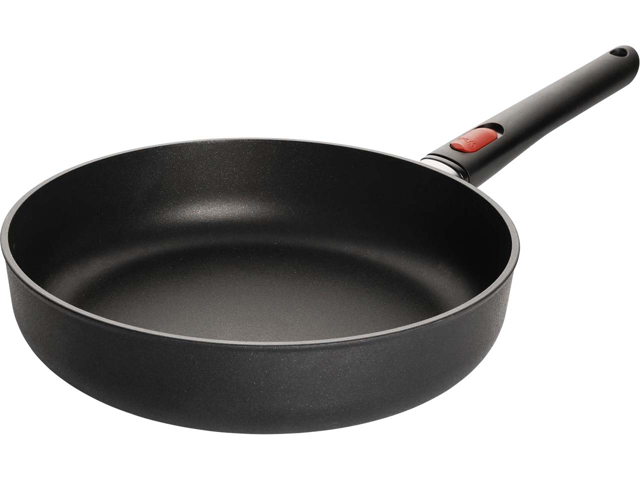 Schmorpfanne WOLL Eco Lite QXR Pfannen Gr Ø 28 cm + Höhe 7 cm schwarz PFAS-frei 100% recyceltes Aluminium Induktion