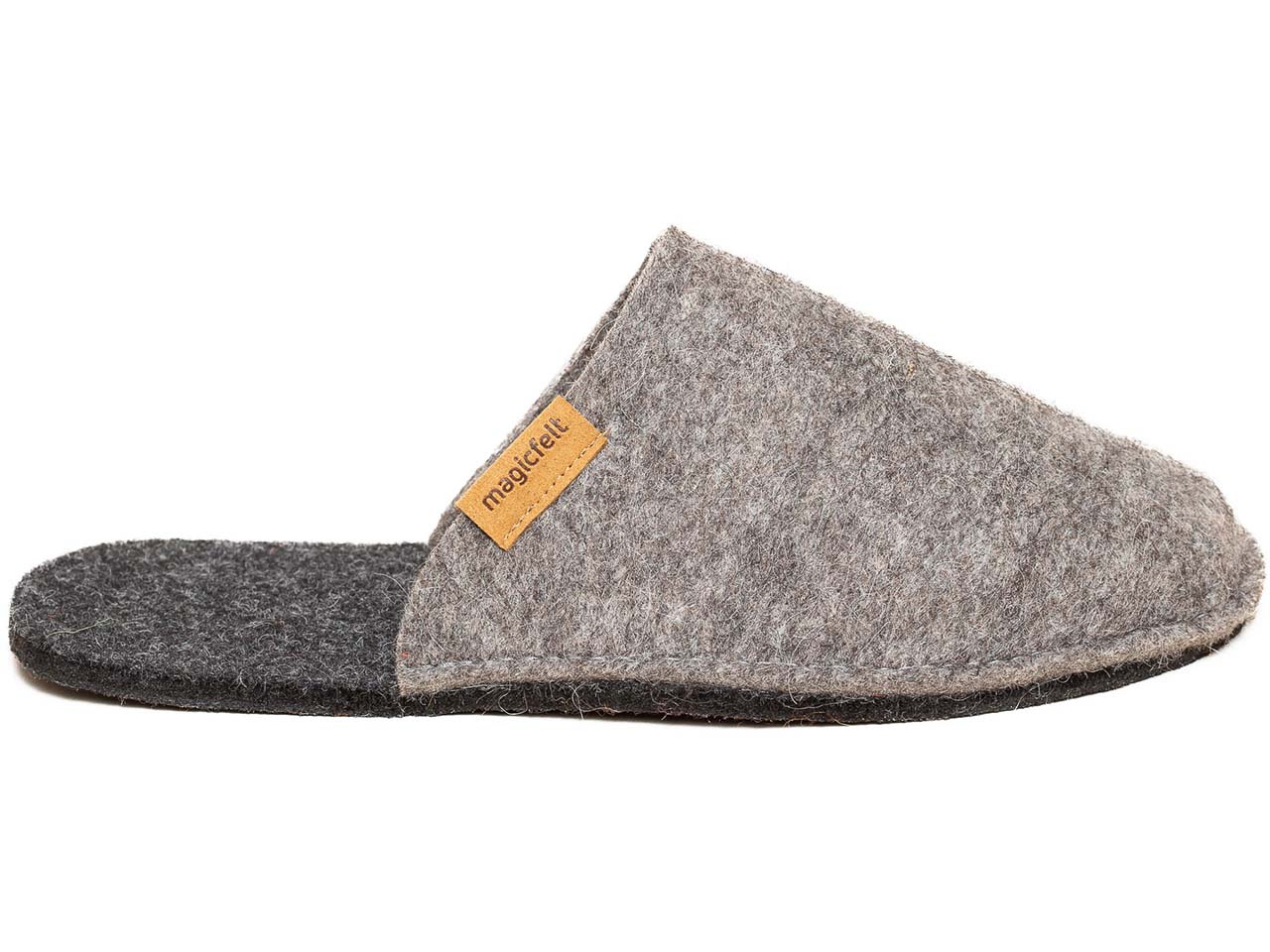 Magicfelt Hausschuhe "Travel 2.0" Tiroler Steinschaf, Gr. 42/43