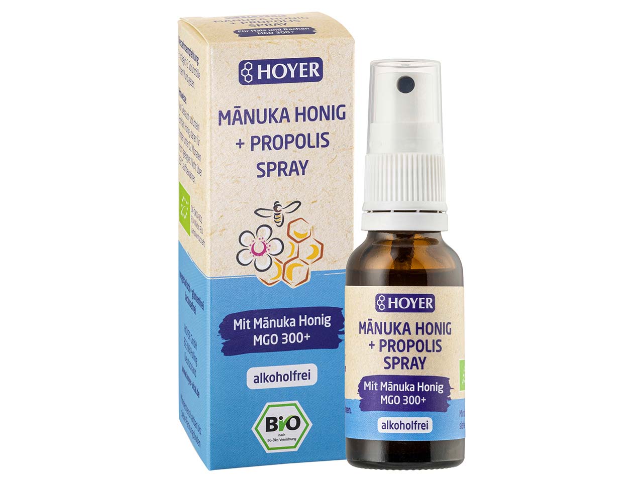 Hoyer Bio-Manuka+Propolis-Spray, 20 ml