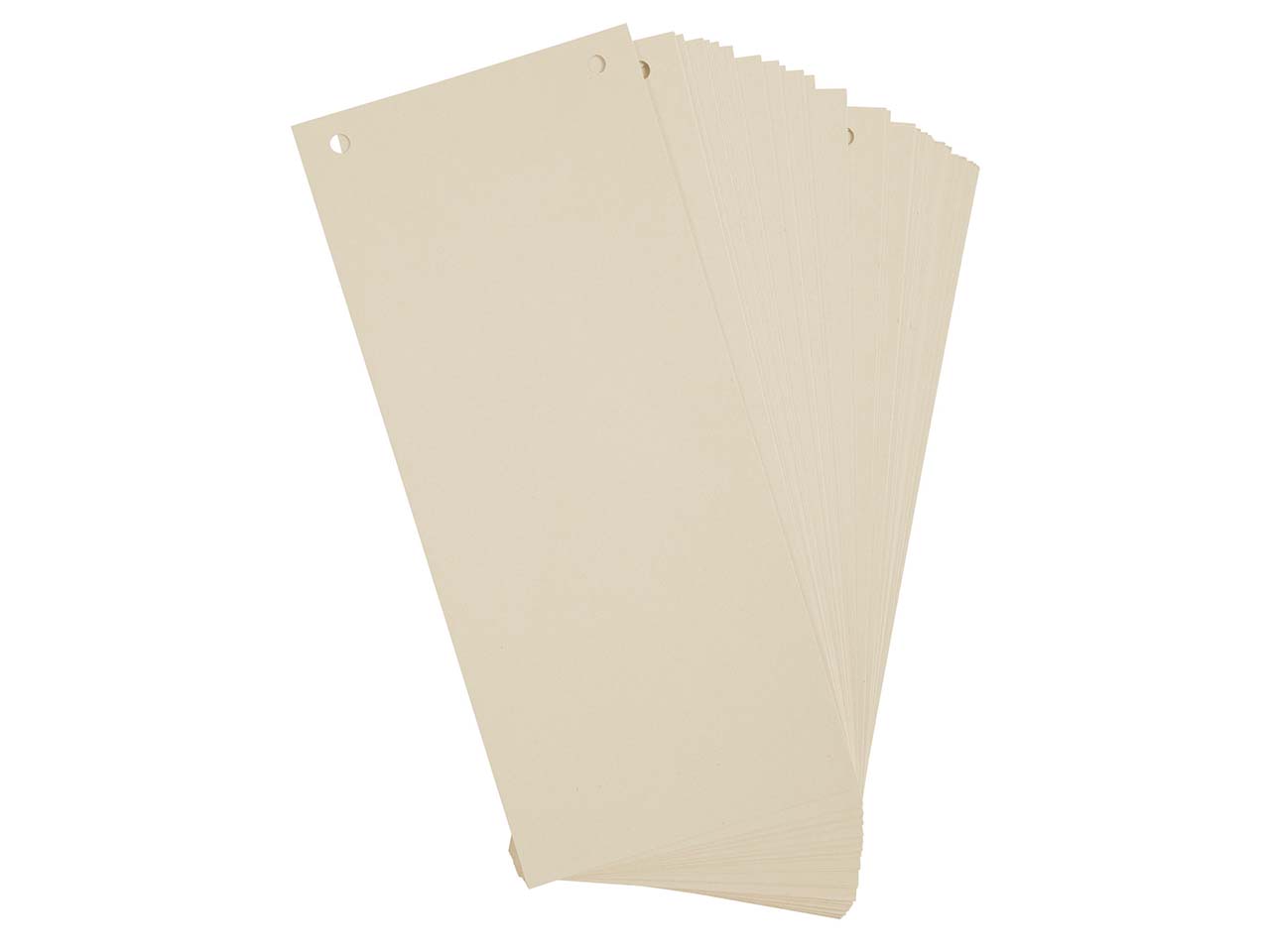 12 x 100 Exacompta Trennstreifen "Forever", 180 g/m², 105 x 240 mm, elfenbein
