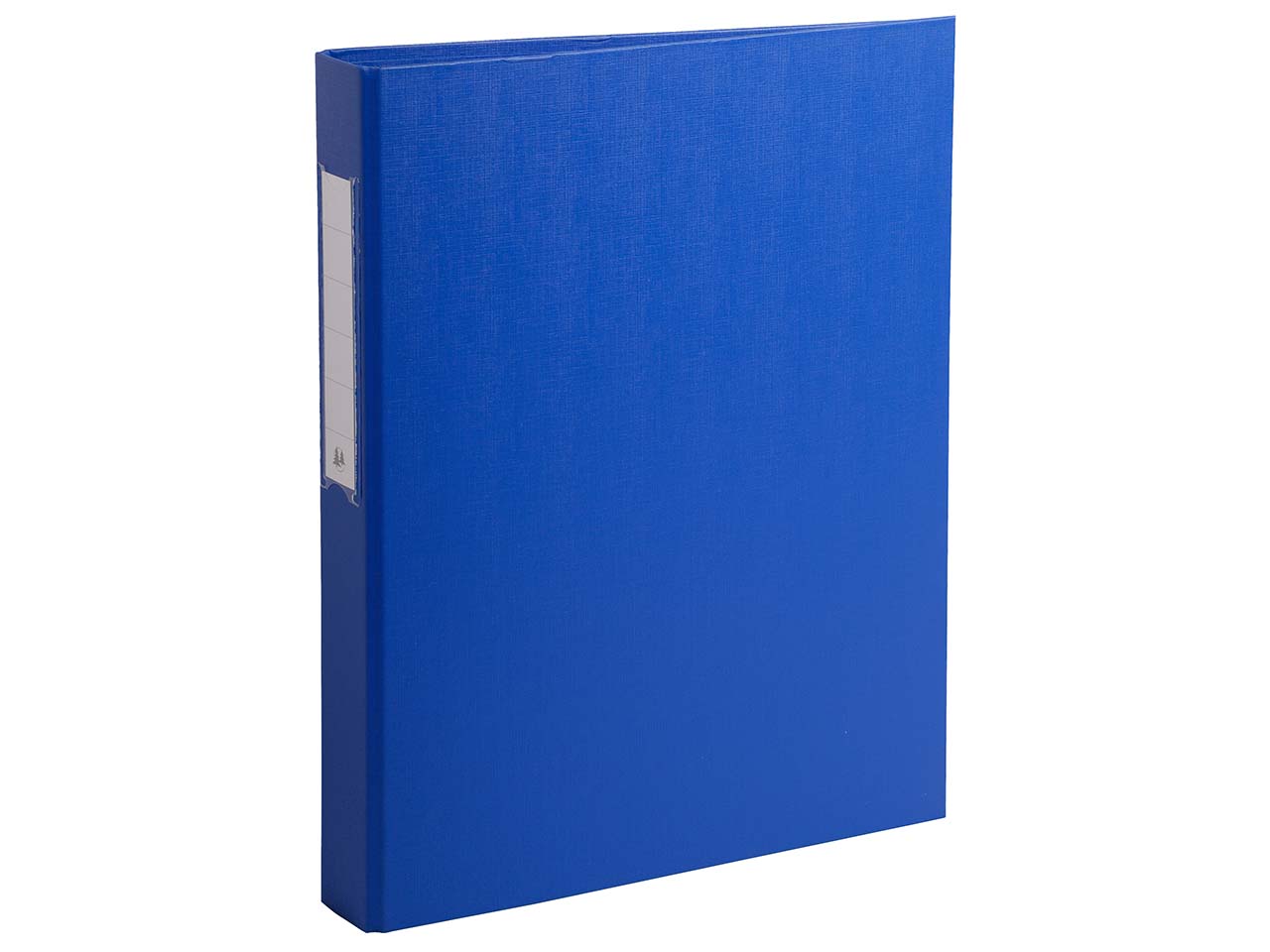 10 Exacompta Ringbücher aus kaschiertem Karton, DIN A4, 2 Ringe, RB 40 mm, blau