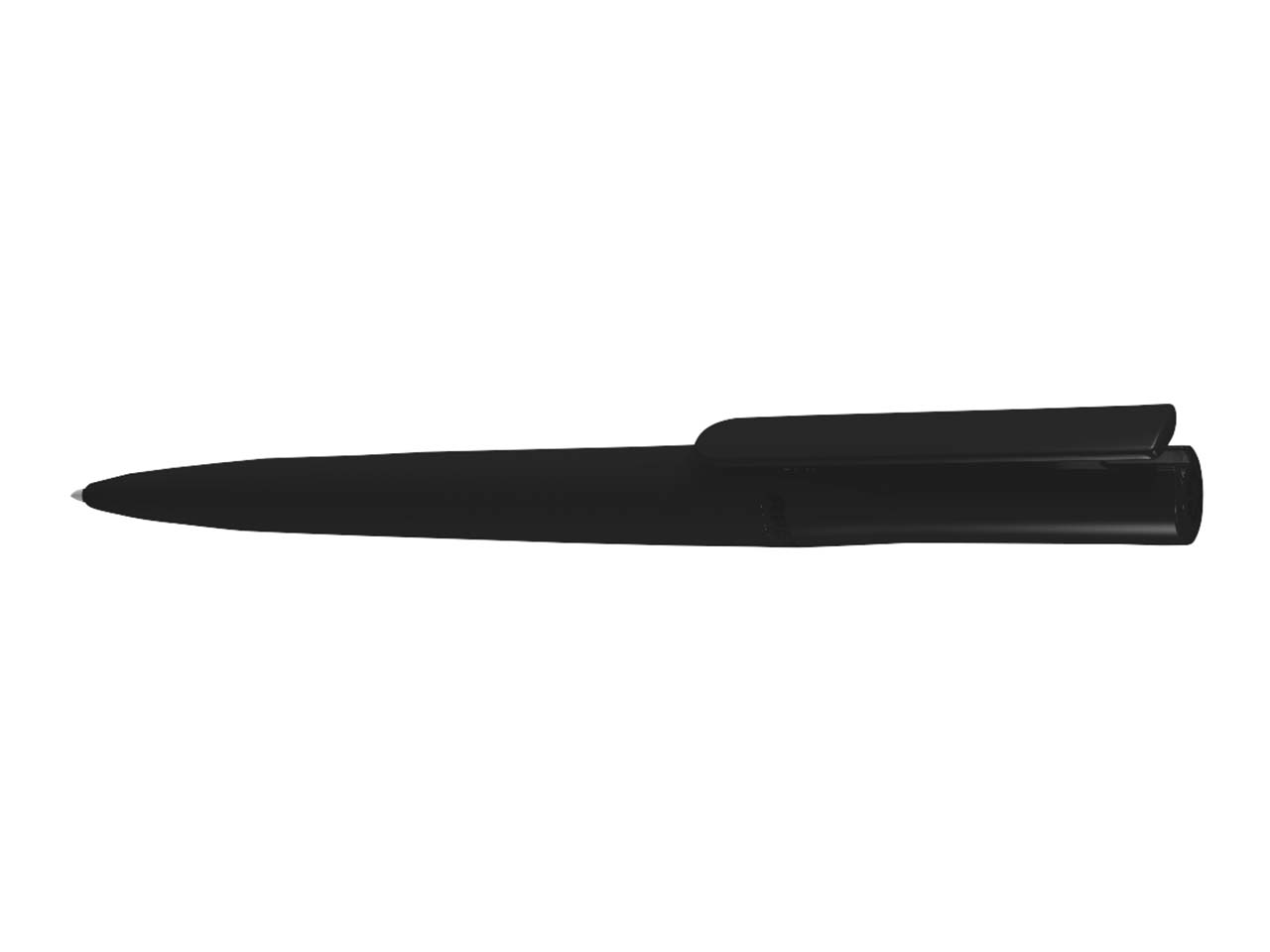 uma Kugelschreiber 'Recycled PET Pen Switch' einfarbig, schwarz