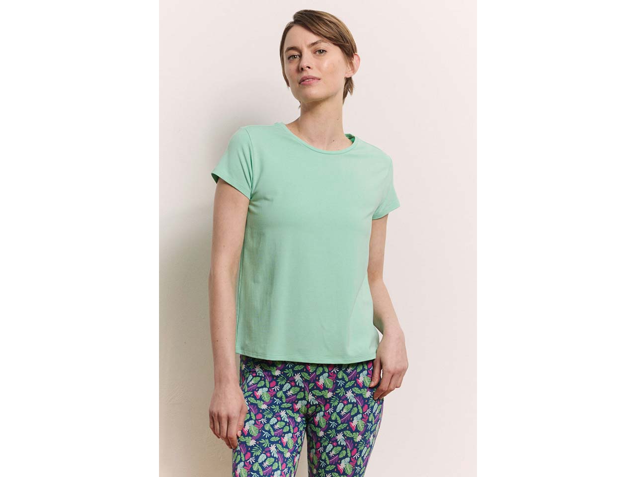 tranquillo Damen-T-Shirt "Manaa" aus Tencel, ocean wave, Gr. L