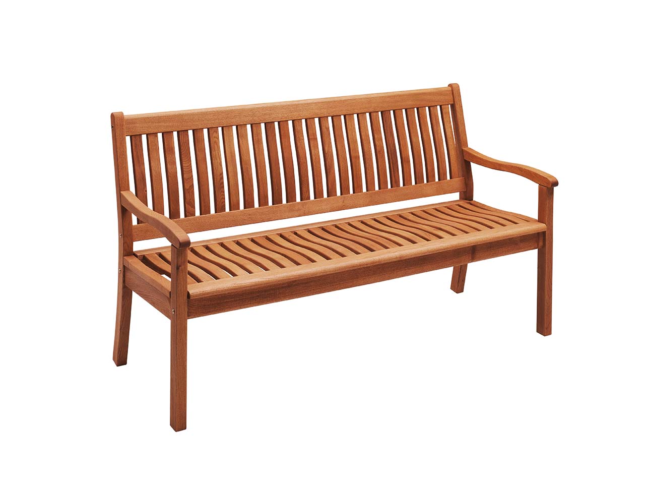 Gartenbank "Cansa" aus FSC-zertifizierter Robinie 156 x 62 cm, 3-Sitzer