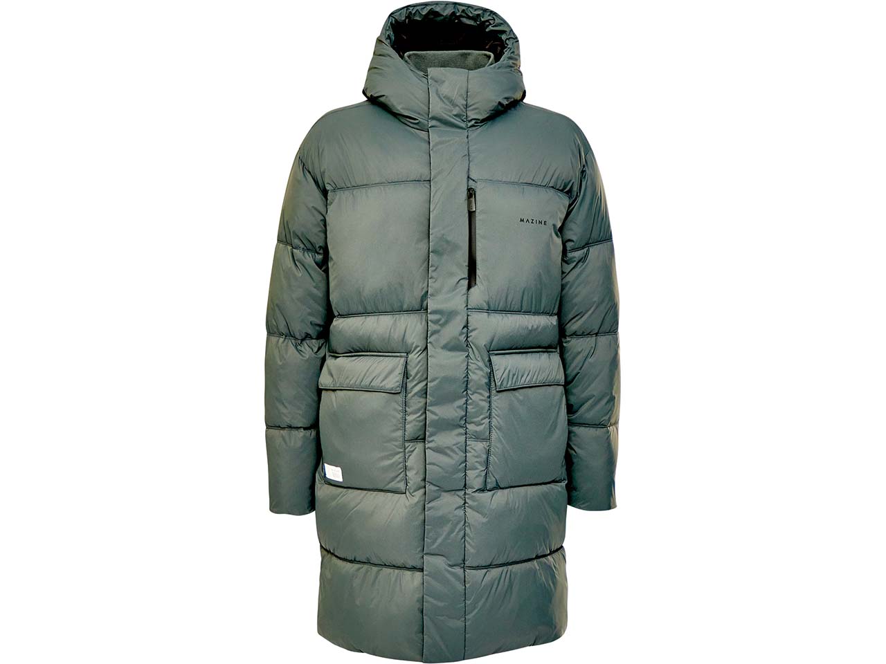 MAZINE Unisex-Steppmantel 'Moonbeam Puffer' mit großen Taschen, bottle, Gr. M