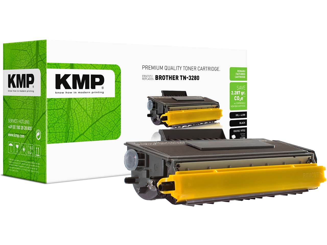 KMP Toner ersetzt Brother TN-3280XL schwarz