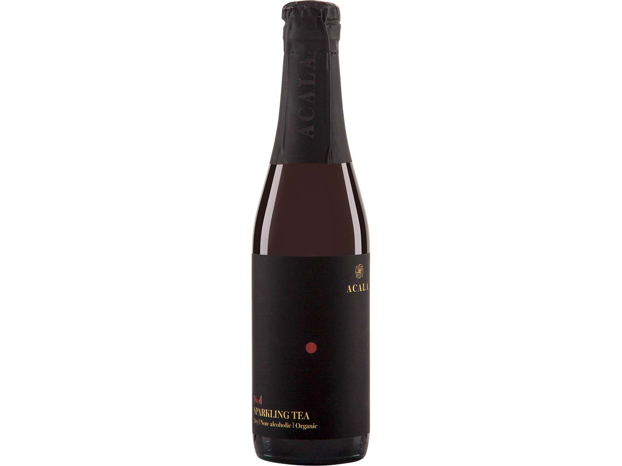 Bio-Aperitif RED Sparkling Tea Extra Dry, alkoholfrei, Acala, 330 ml