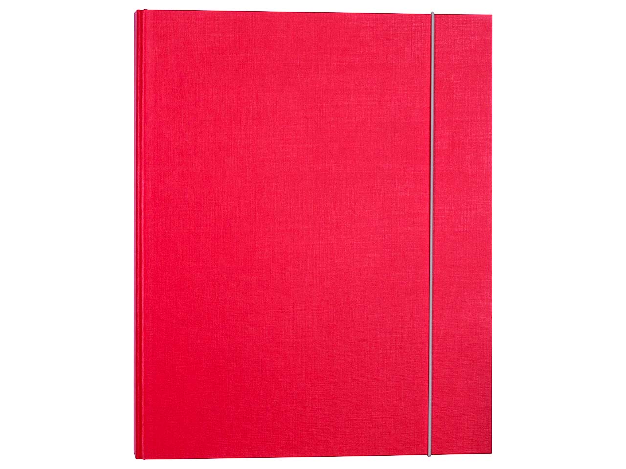 Ringbuch 'Elegance Duo' rot/weiß
