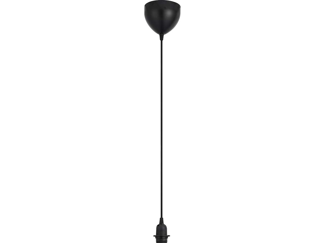 Nordlux Pendelaufhängung "Delux", schwarz