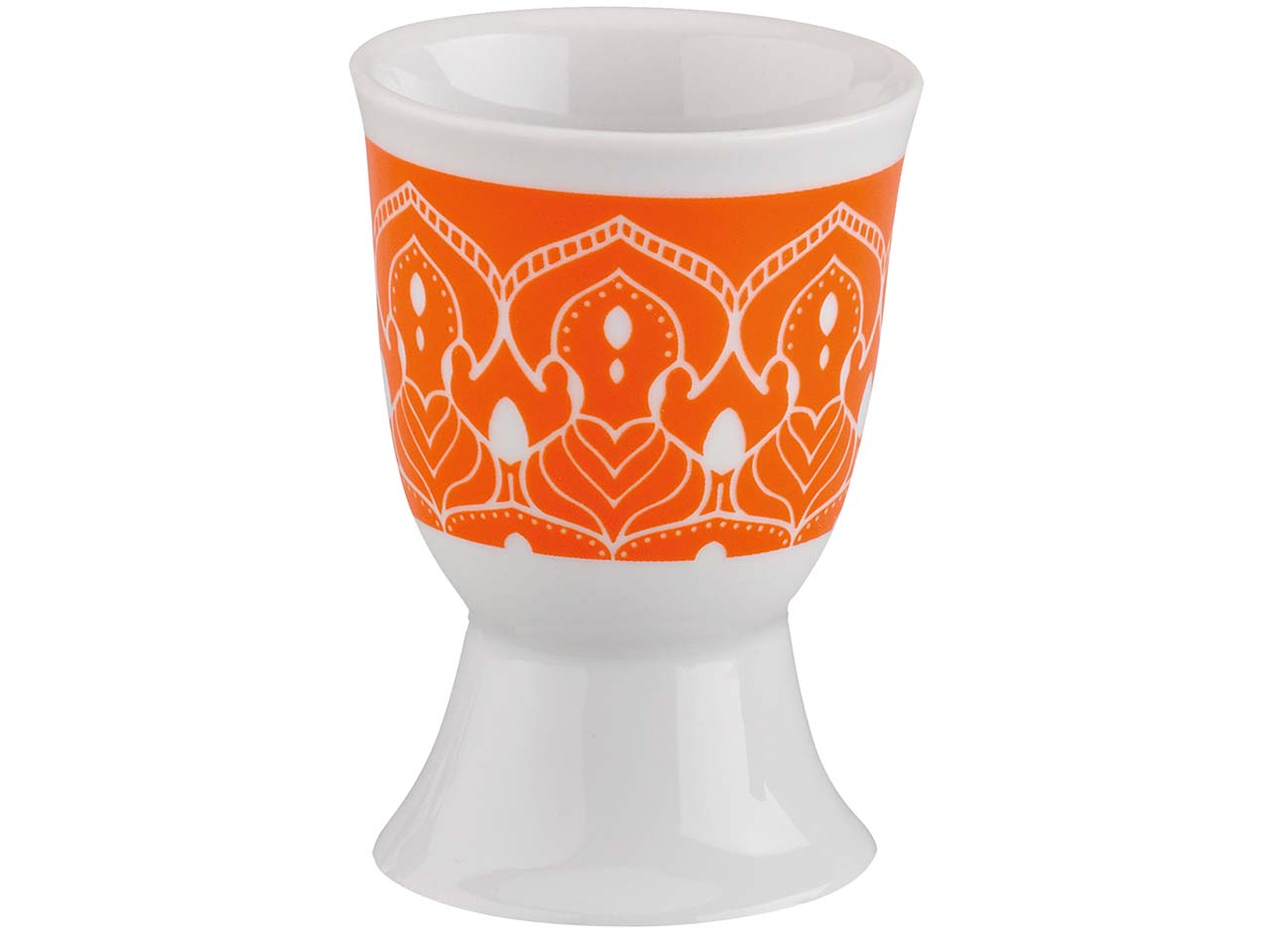 cilio Eierbecher "AMICI" aus Porzellan mit Dekor, H 7 cm, Ø 5cm, Mandala