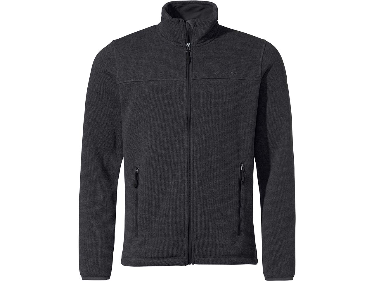 VAUDE Herren-Fleecejacke Rienza III mit Stehkragen black Gr XL