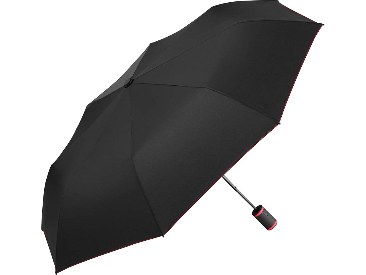 FARE Taschenschirm AC "Mini Style"  mit Automatik, schwarz-rot